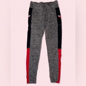 Chicago Bulls Women’s NBA Logo Athletic Leggings - Size Medium